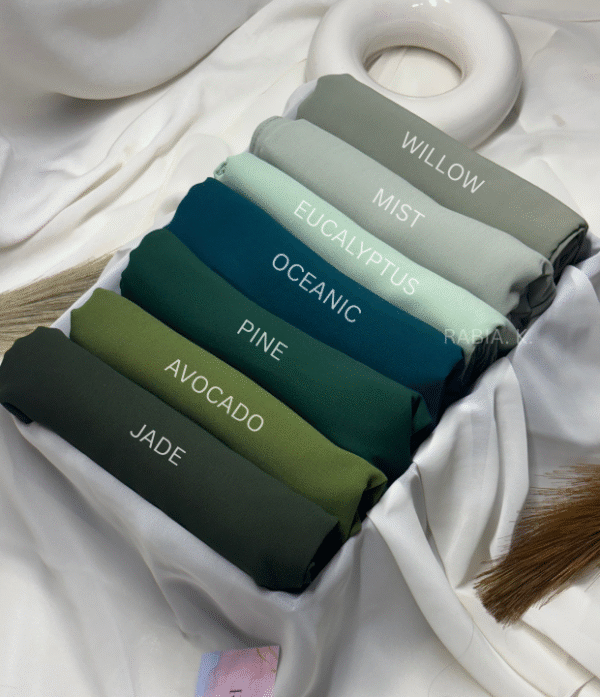 10 Heavy Chiffon Hijab