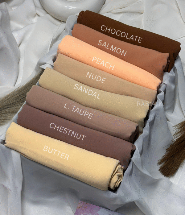 4 Heavy Chiffon Hijab