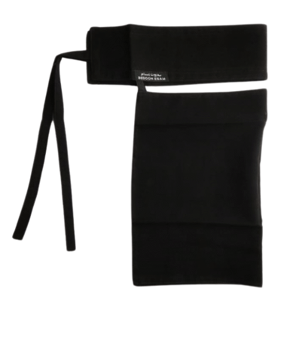 1 Saudi Niqab Black 9*12 inch