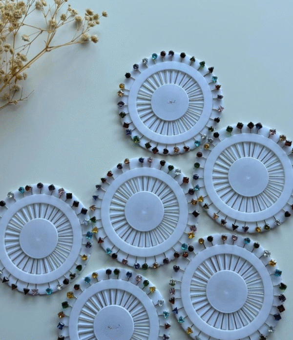 12 Jewel Pins- full pack