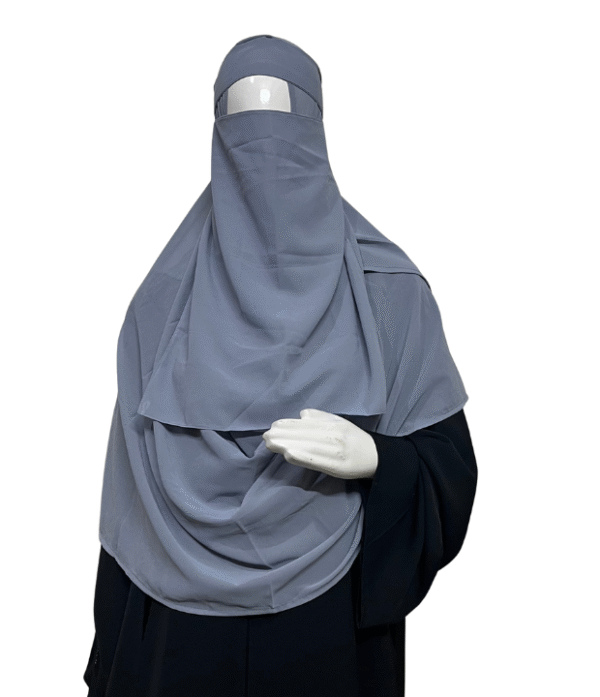 Smoke Instant Hijab-Niqab set