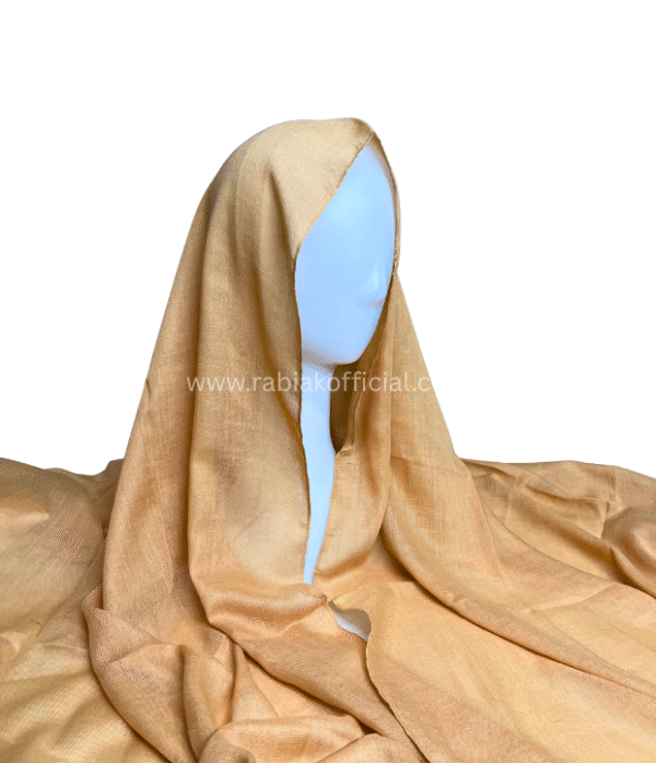 8 Soft Cotton hijab- Peach