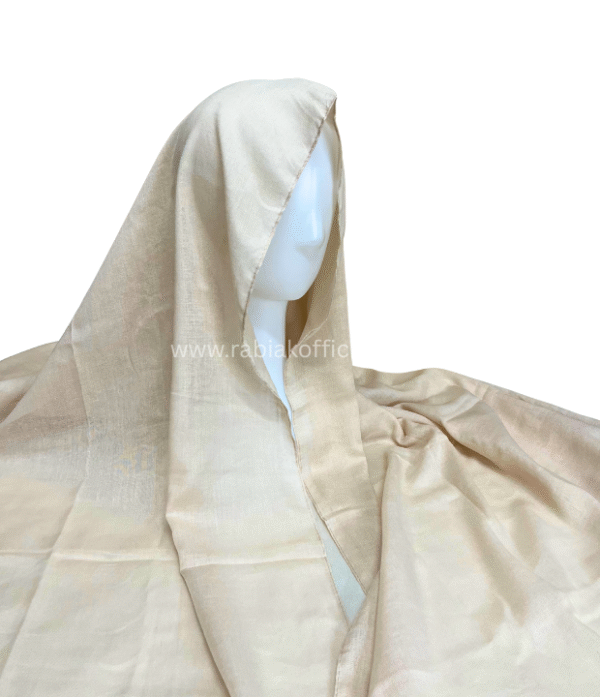 9 Soft Cotton hijab- Taupe