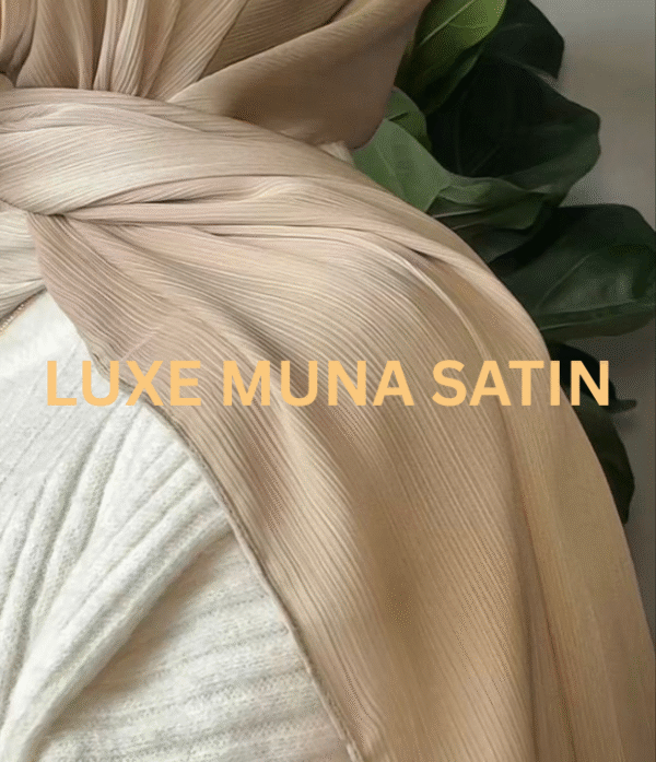 Luxe Muna Satin Hijab