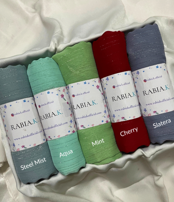 Metallic Shimmer Hijab