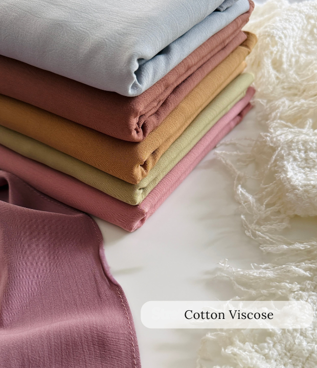1 Viscose Cotton Hijab
