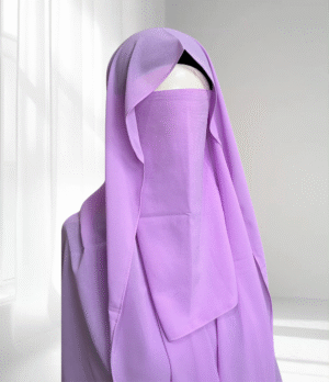 12 Hijab Niqab Set- Lilac