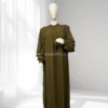 Zephyr Abaya- Deep Olive