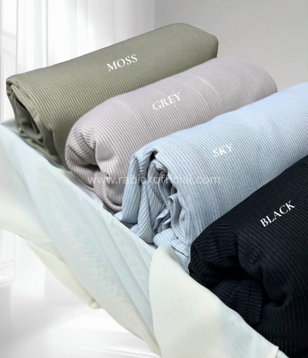 4 Ribbed Jersey Hijab