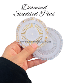 Diamond studded Pins