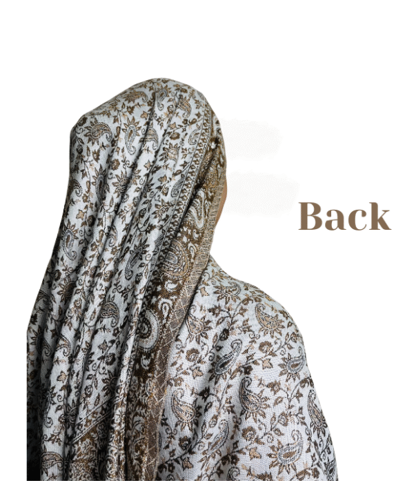 Reversible Pashmina Luxe- Khaki