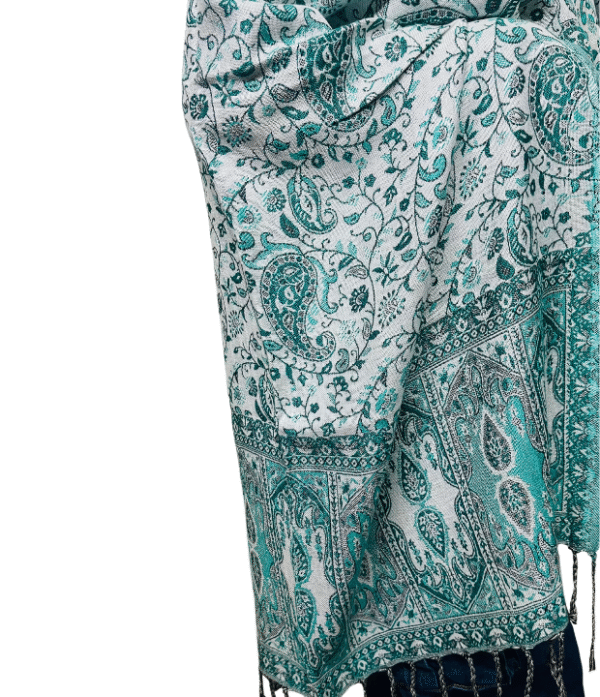 6 Reversible Pashmina Luxe- Sabz