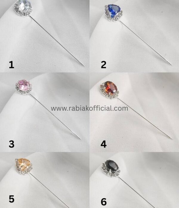 1 Big Jewel Pins