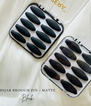 Turkish Hijab Brooch-Black