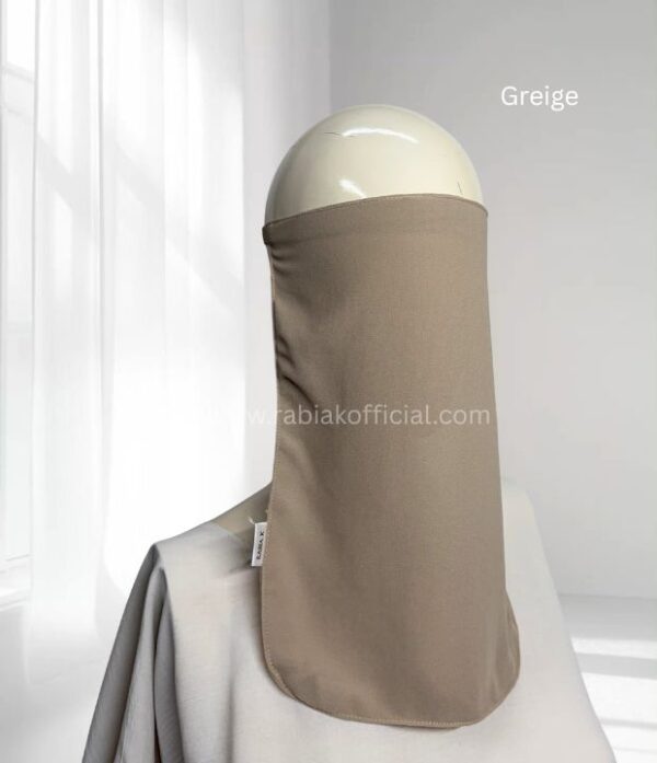 2 Malaysian Half Niqabs