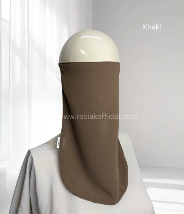 3 Malaysian Half Niqabs
