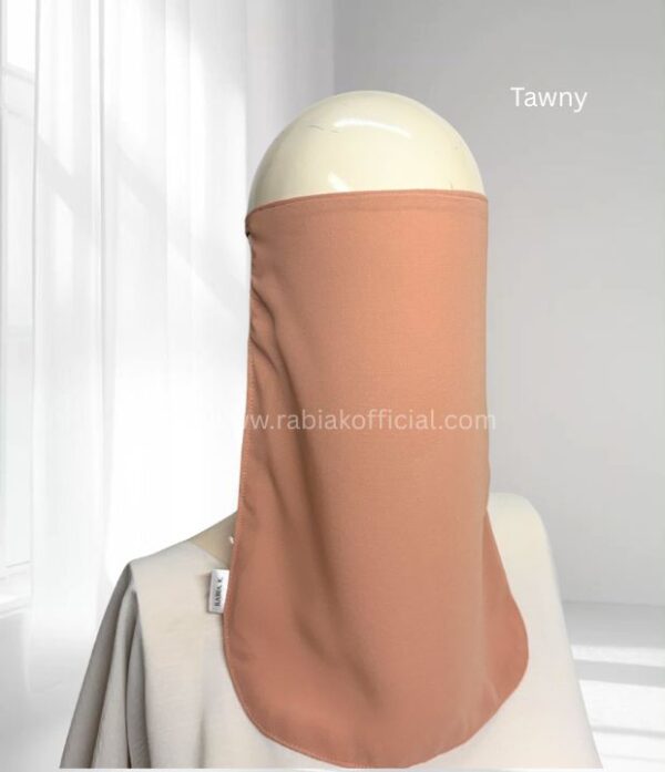 6 Malaysian Half Niqabs