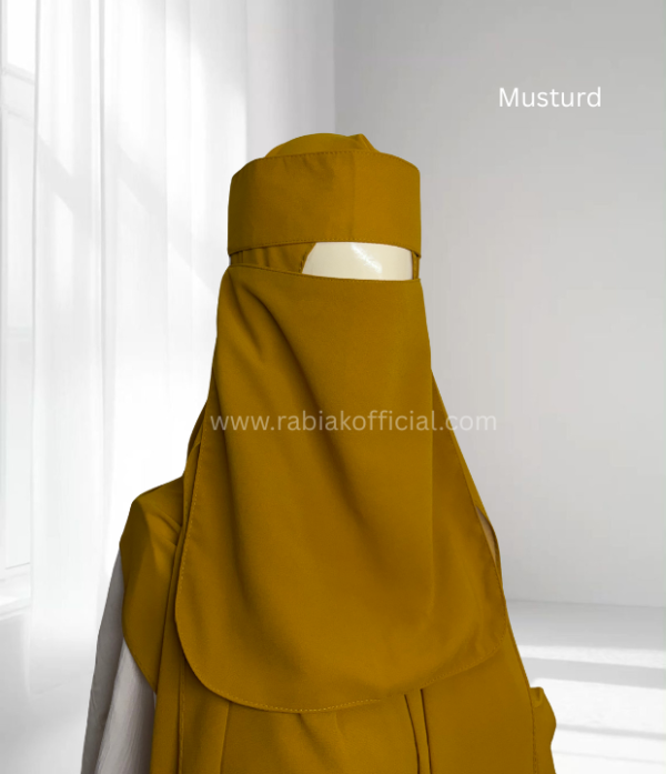 Saudi Niqab -Musturd