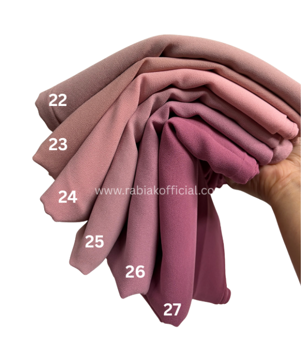 2 mtr Malaysian Chiffon Hijabs